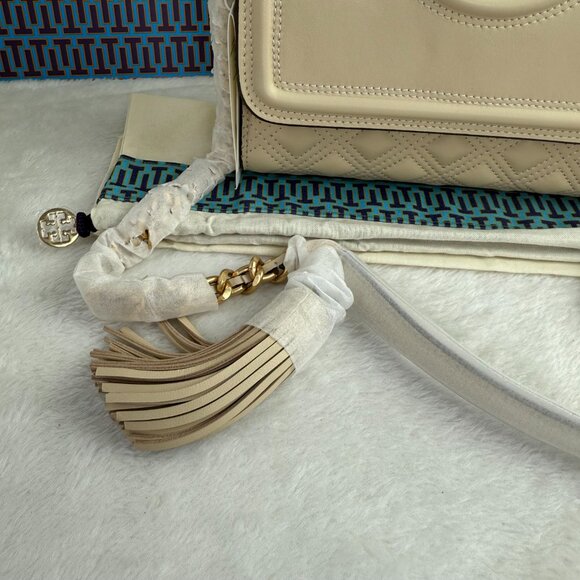 NO.016 NEW Tory Burch SMALL FLEMING SHOULDER BAG - Picture 4 of 11